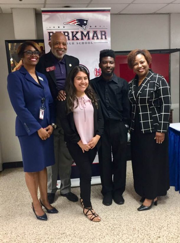 Berkmar High School State House Representative Dewey McClain