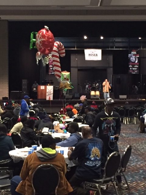 Hosea Williams feed the hungry dinner