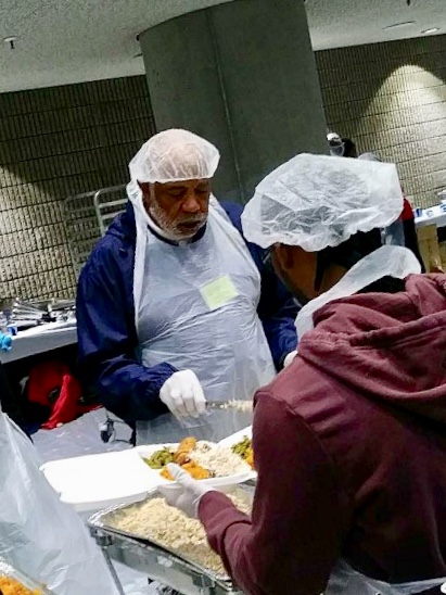 Hosea Williams feed the hungry dinner