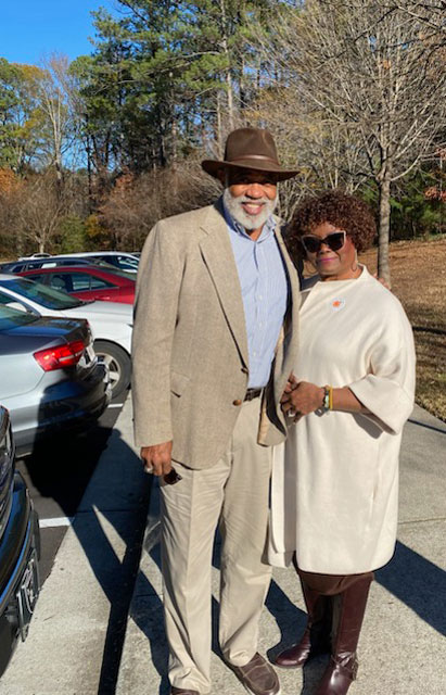 Linda and Me after we voted