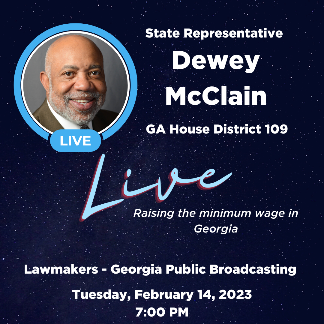 Dewey McClain on Georgia Public Broadcasting
