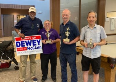 Dewey McClain and the winners