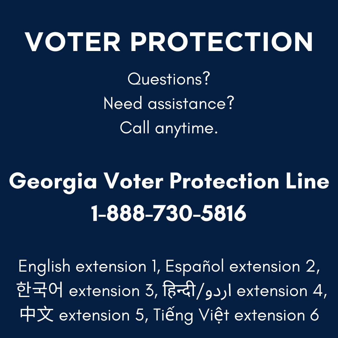 voter protection information