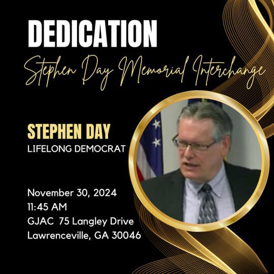 Dedication of Stephen Day Memorial Interchange